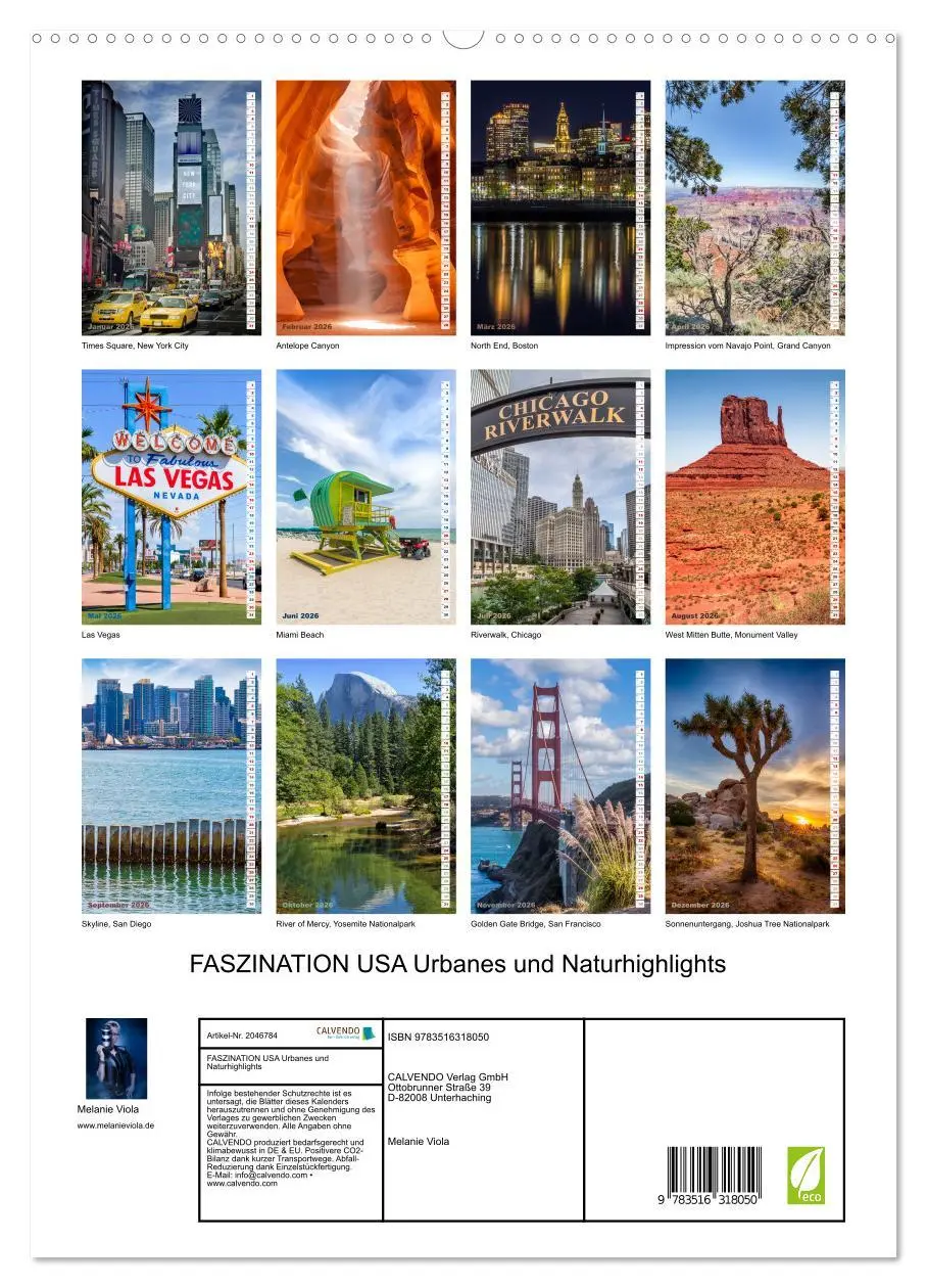 Bild: 9783516318050 | FASZINATION USA Urbanes und Naturhighlights (hochwertiger Premium...