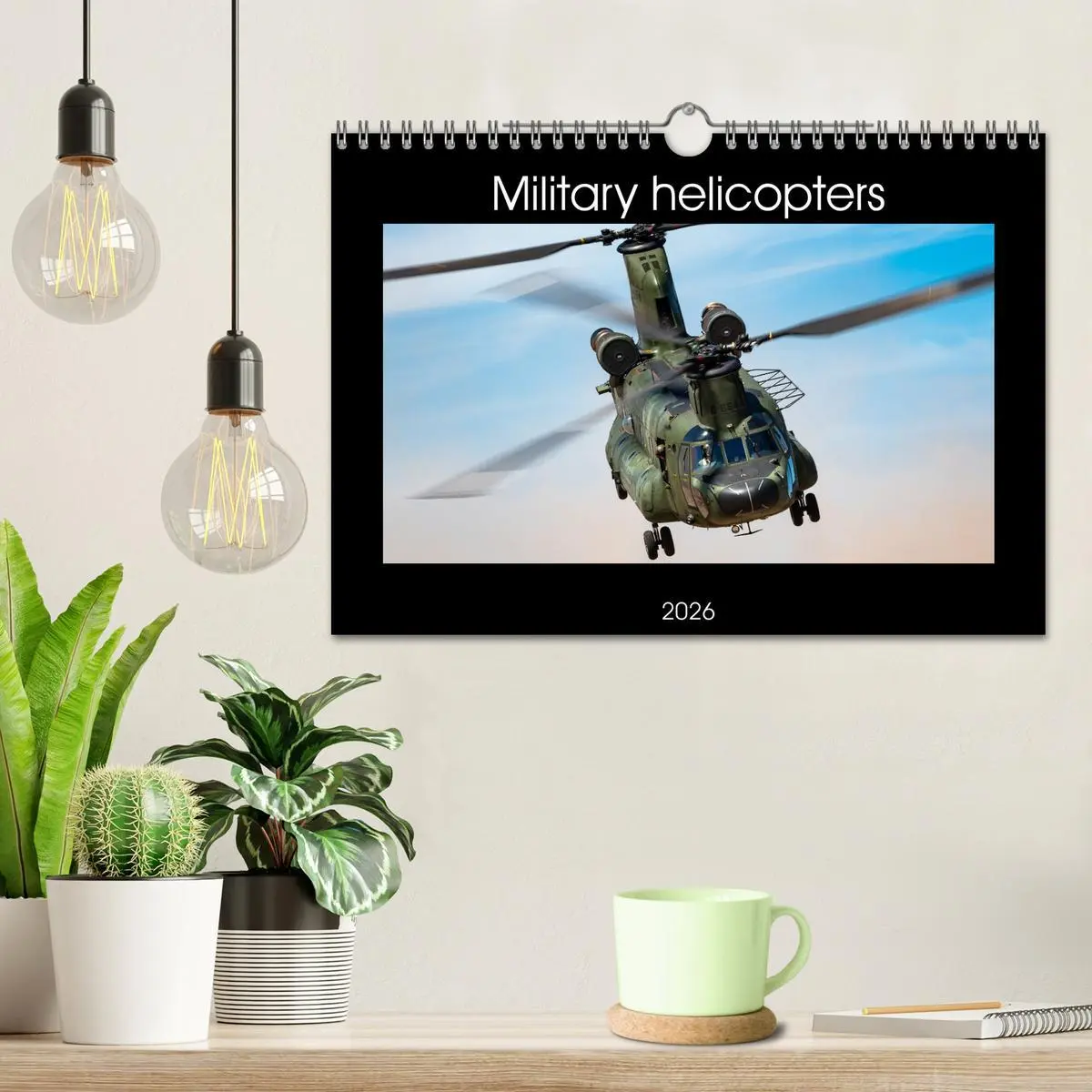 Bild: 9783516558050 | Military helicopters (Wall Calendar 2026 DIN A4 landscape),...