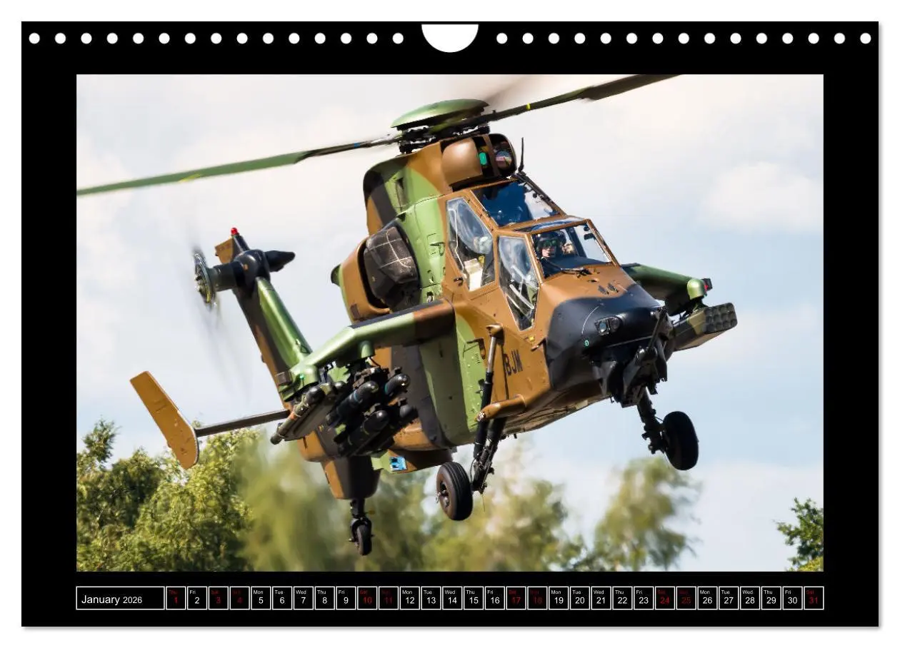 Bild: 9783516558050 | Military helicopters (Wall Calendar 2026 DIN A4 landscape),...