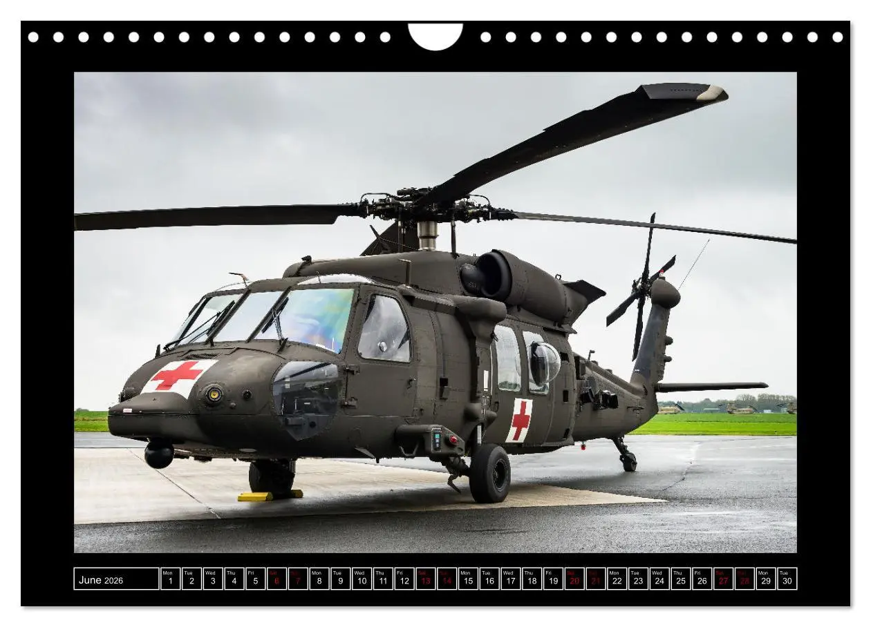 Bild: 9783516558050 | Military helicopters (Wall Calendar 2026 DIN A4 landscape),...
