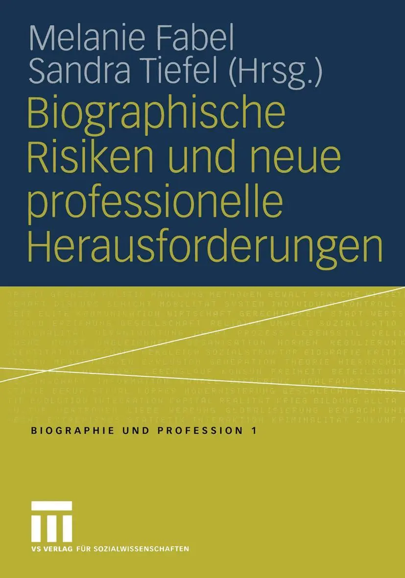 Cover: 9783810038050 | Biographische Risiken und neue professionelle Herausforderungen | Buch