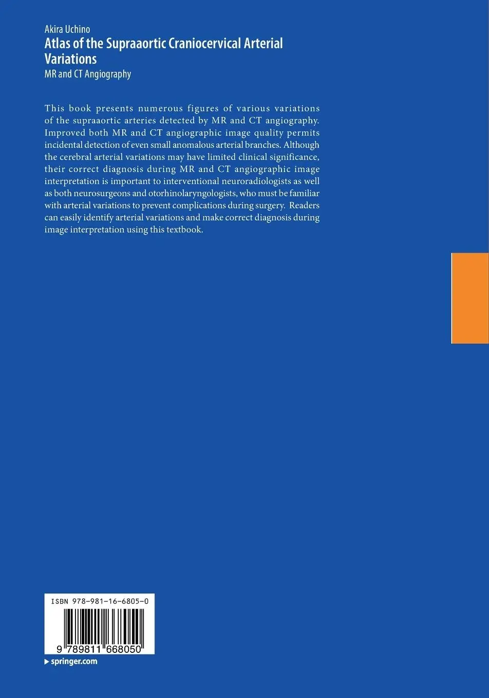 Rückseite: 9789811668050 | Atlas of the Supraaortic Craniocervical Arterial Variations | Uchino