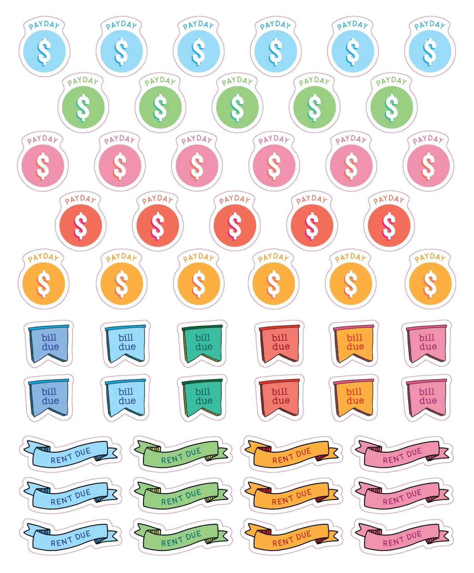 Bild: 9781523508150 | So. Many. Planner Stickers. | Pipsticks | Taschenbuch | Englisch