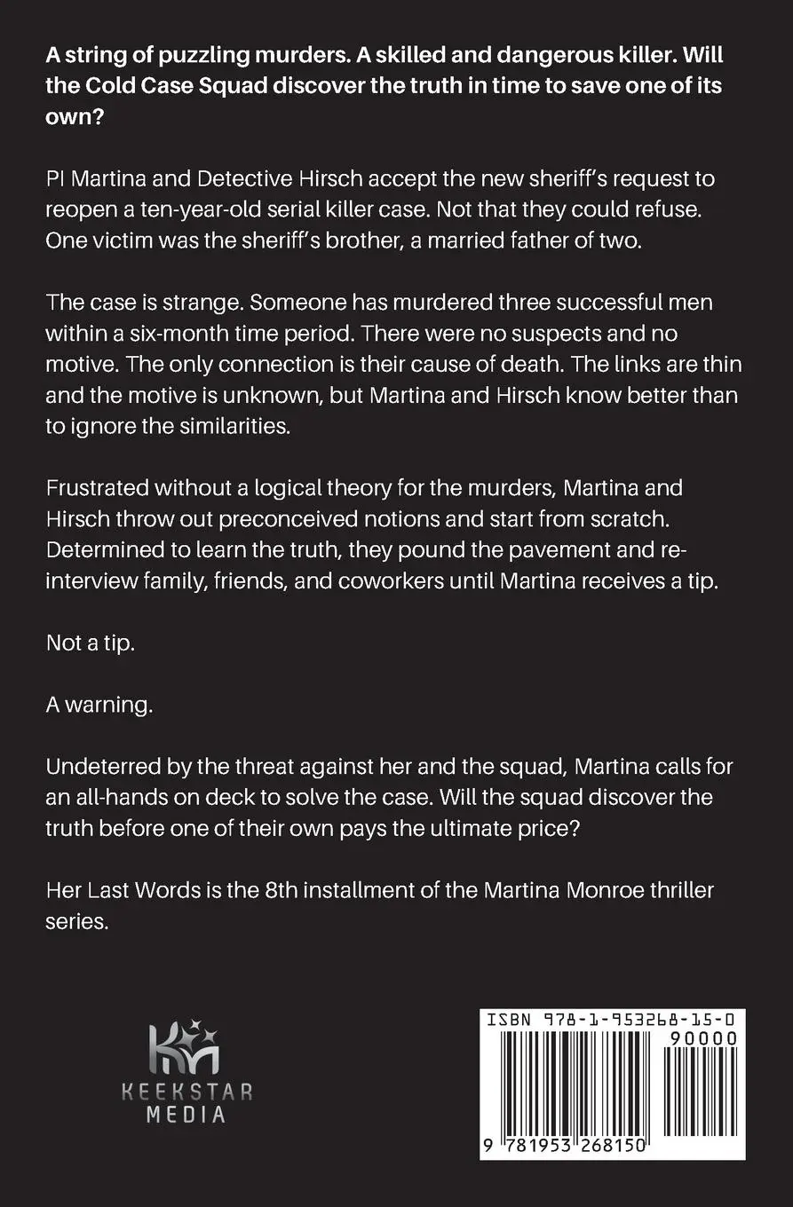 Rückseite: 9781953268150 | Her Last Words | H. K. Christie | Taschenbuch | Englisch | 2023