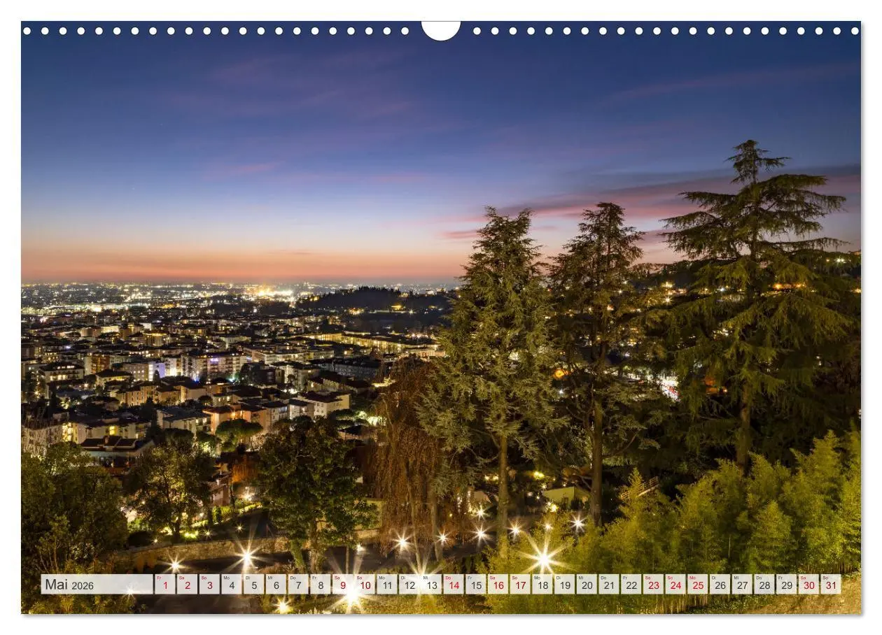 Bild: 9783457388150 | Bezauberndes Bergamo (Wandkalender 2026 DIN A3 quer), CALVENDO...
