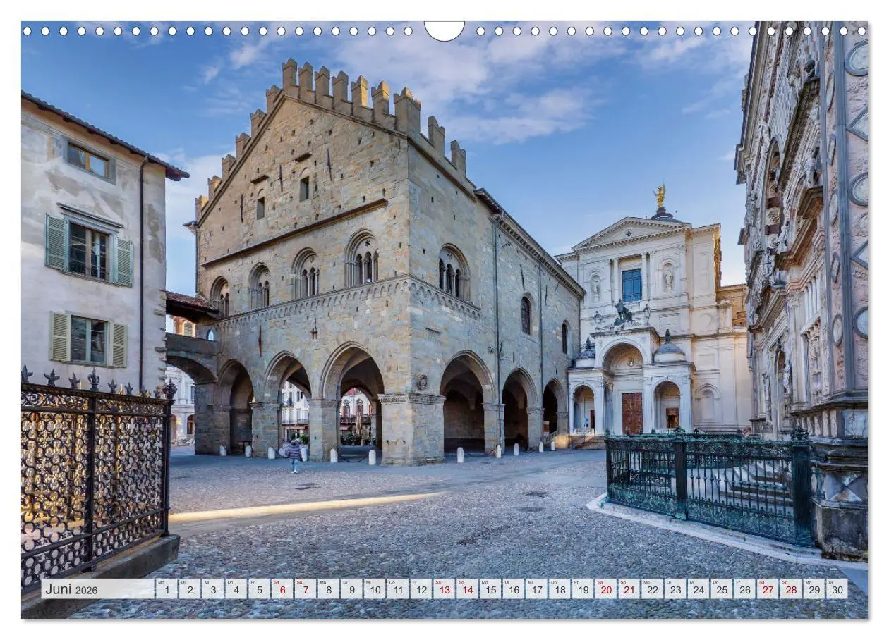 Bild: 9783457388150 | Bezauberndes Bergamo (Wandkalender 2026 DIN A3 quer), CALVENDO...