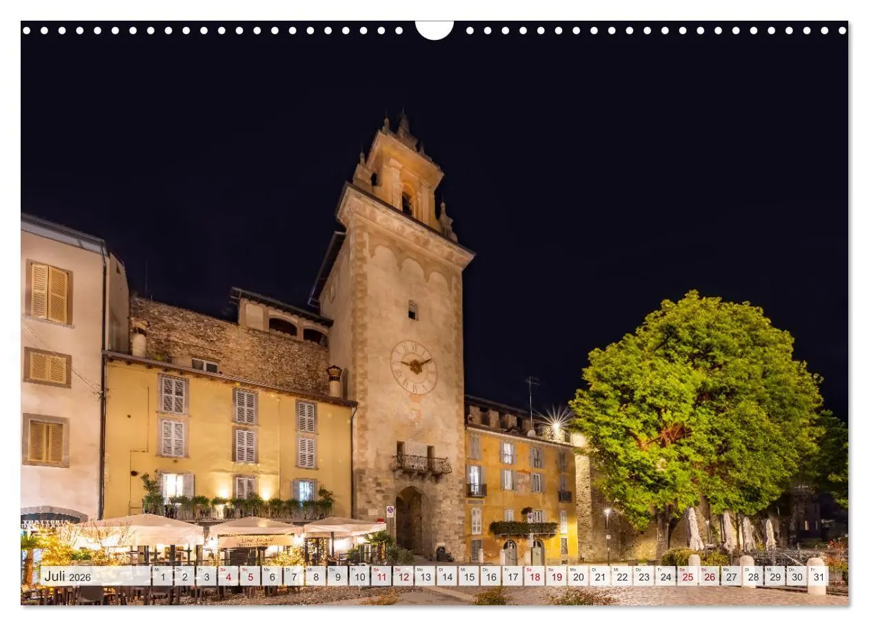 Bild: 9783457388150 | Bezauberndes Bergamo (Wandkalender 2026 DIN A3 quer), CALVENDO...