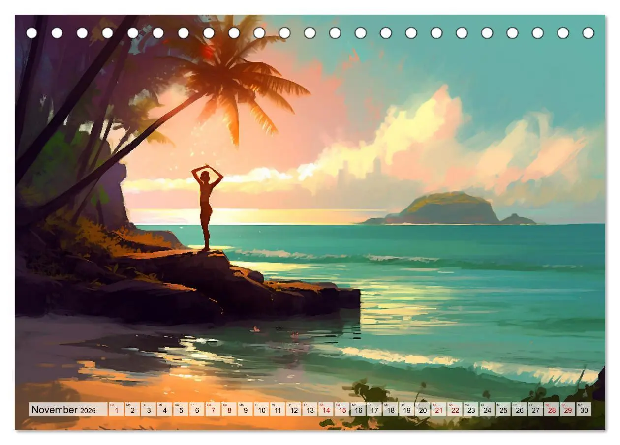 Bild: 9783457528150 | Yoga, die innere Balance (Tischkalender 2026 DIN A5 quer), CALVENDO...