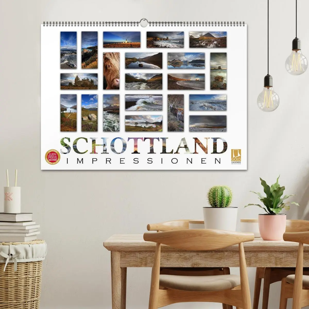 Bild: 9783516098150 | Schottland Impressionen (Wandkalender 2026 DIN A2 quer), CALVENDO...