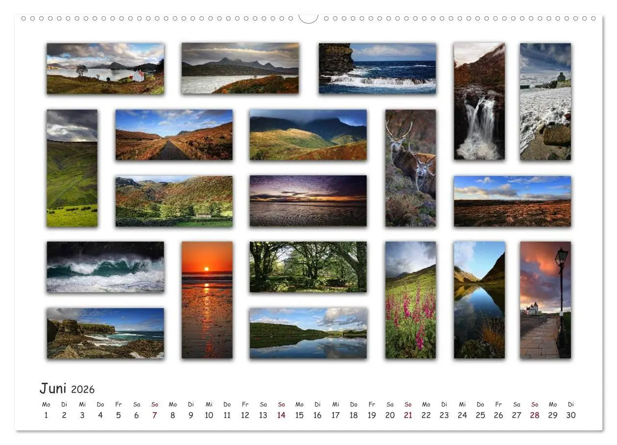 Bild: 9783516098150 | Schottland Impressionen (Wandkalender 2026 DIN A2 quer), CALVENDO...