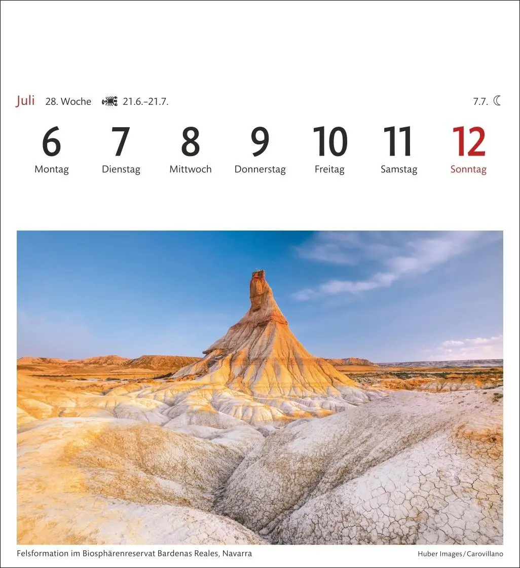 Bild: 9783840038150 | Spanien Sehnsuchtskalender 2026 - Wochenkalender mit 53 Postkarten