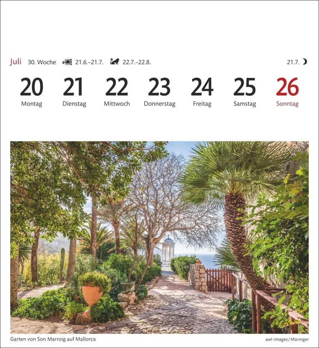 Bild: 9783840038150 | Spanien Sehnsuchtskalender 2026 - Wochenkalender mit 53 Postkarten