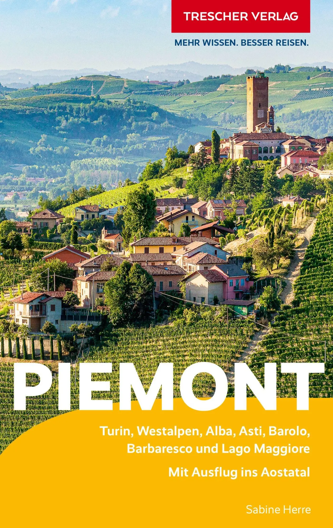 Cover: 9783897948150 | TRESCHER Reiseführer Piemont | Sabine Herre | Taschenbuch | 360 S.