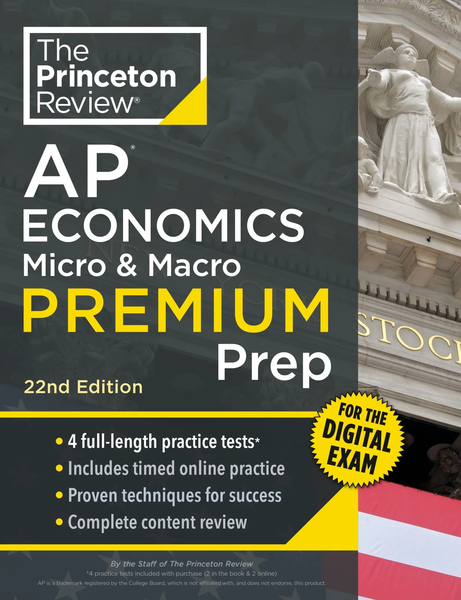 Cover: 9780593518250 | Princeton Review AP Economics Micro &amp; Macro Premium Prep, 22nd Edition