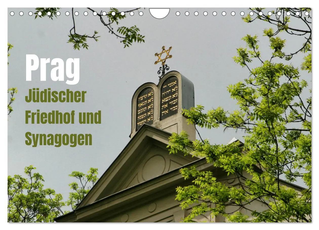 Cover: 9783457378250 | Prag. Jüdischer Friedhof und Synagogen (Wandkalender 2026 DIN A4...