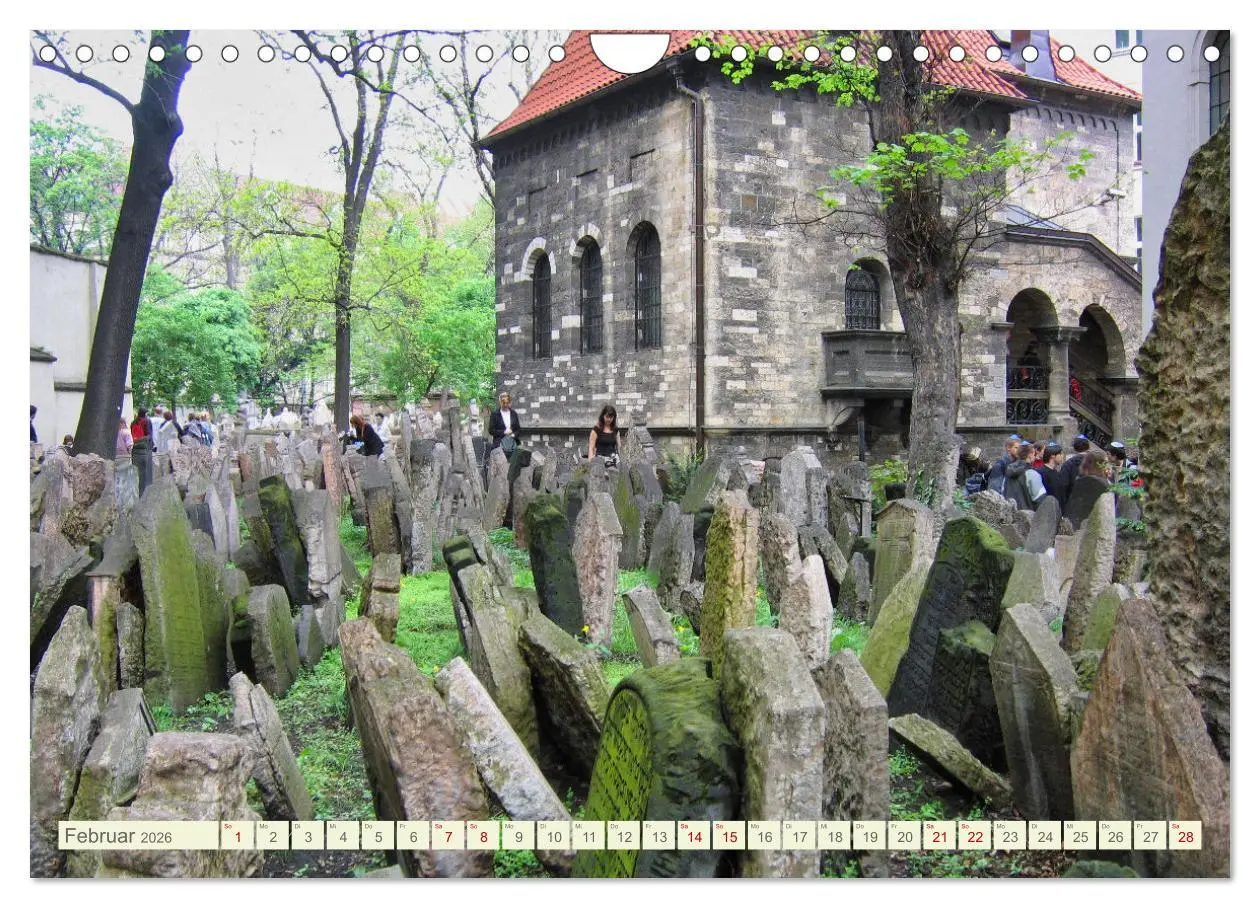 Bild: 9783457378250 | Prag. Jüdischer Friedhof und Synagogen (Wandkalender 2026 DIN A4...