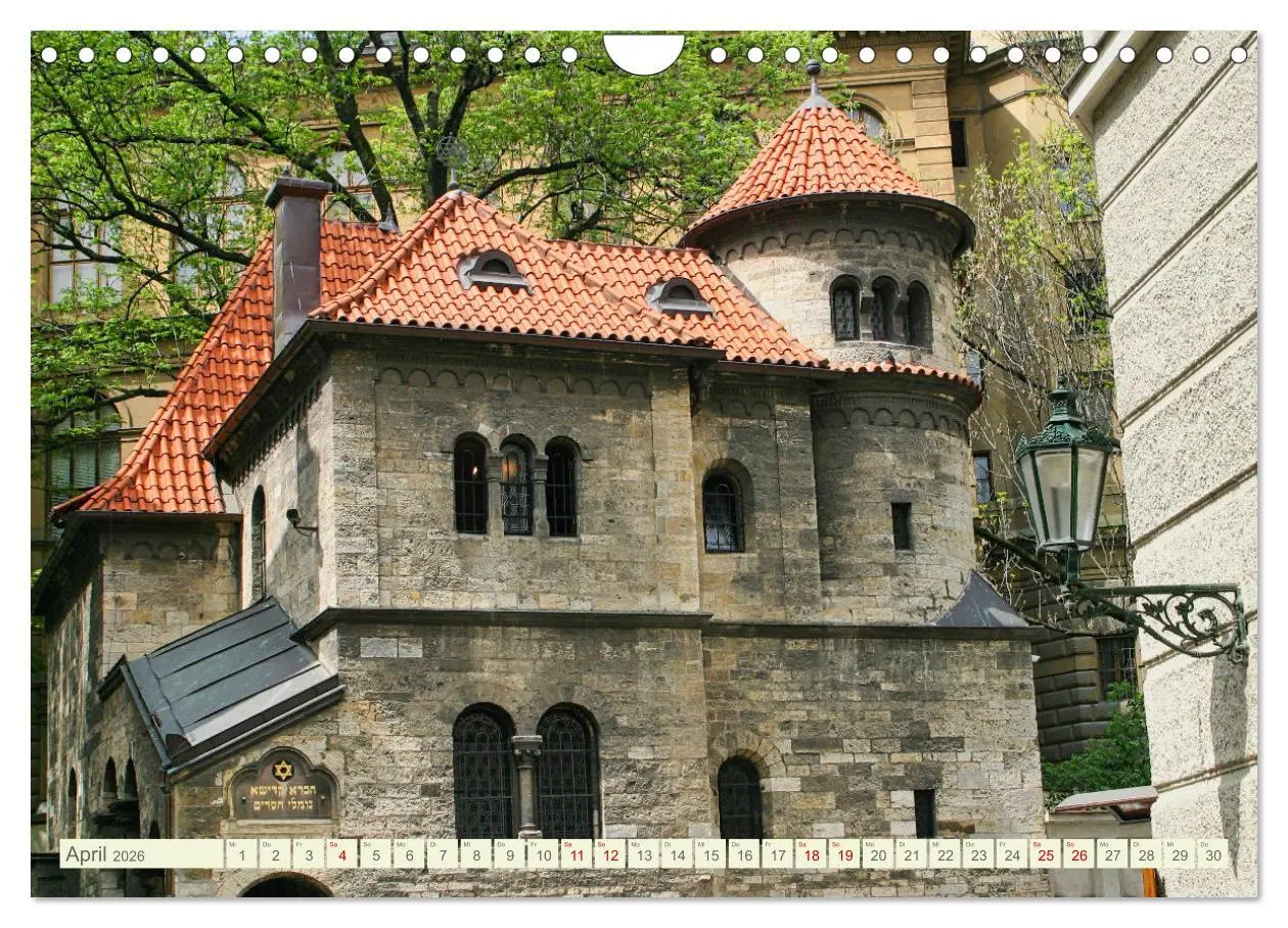 Bild: 9783457378250 | Prag. Jüdischer Friedhof und Synagogen (Wandkalender 2026 DIN A4...