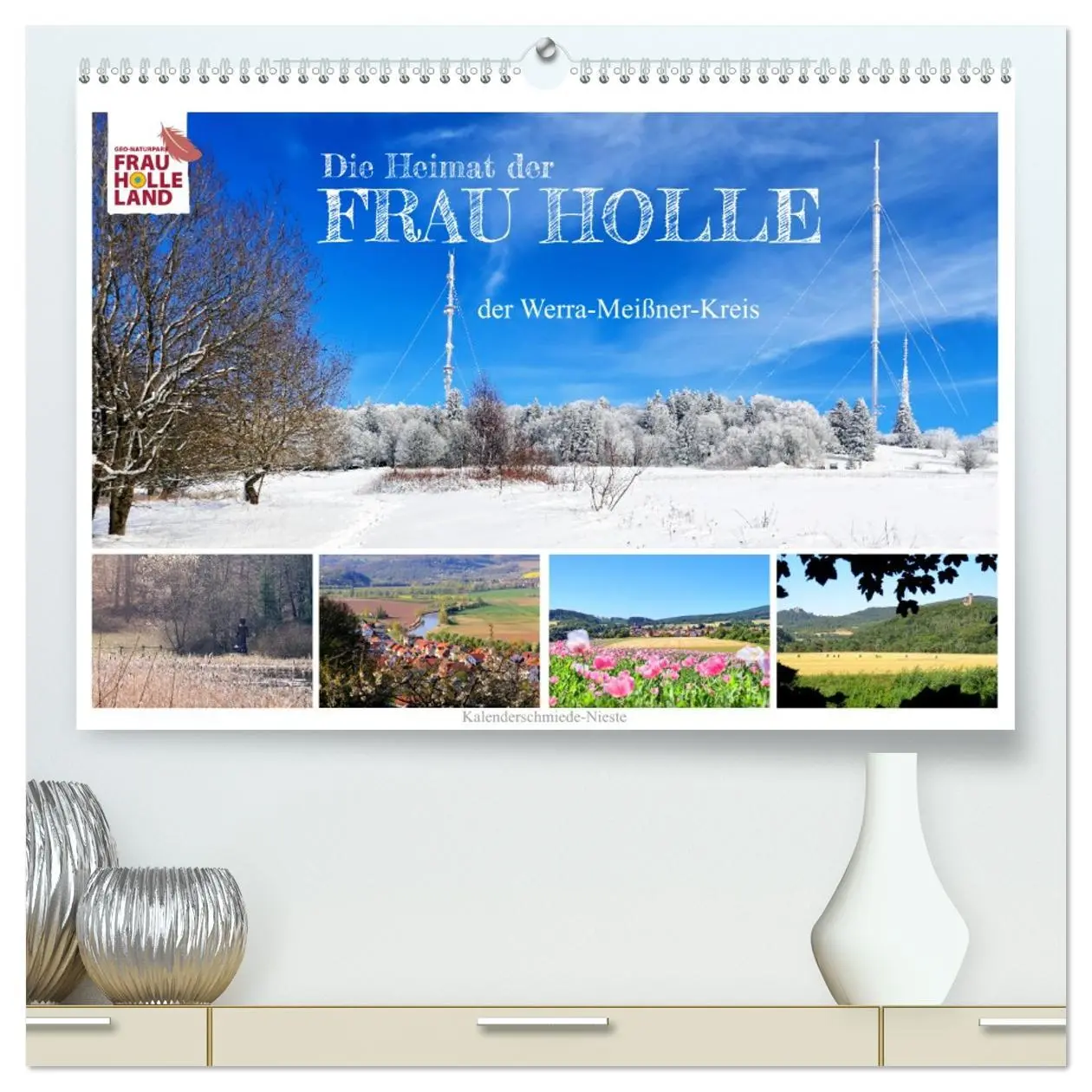 Cover: 9783457448250 | Die Heimat der Frau Holle (hochwertiger Premium Wandkalender 2026...