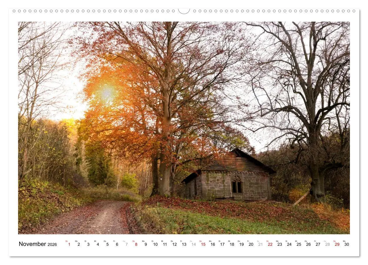 Bild: 9783457448250 | Die Heimat der Frau Holle (hochwertiger Premium Wandkalender 2026...