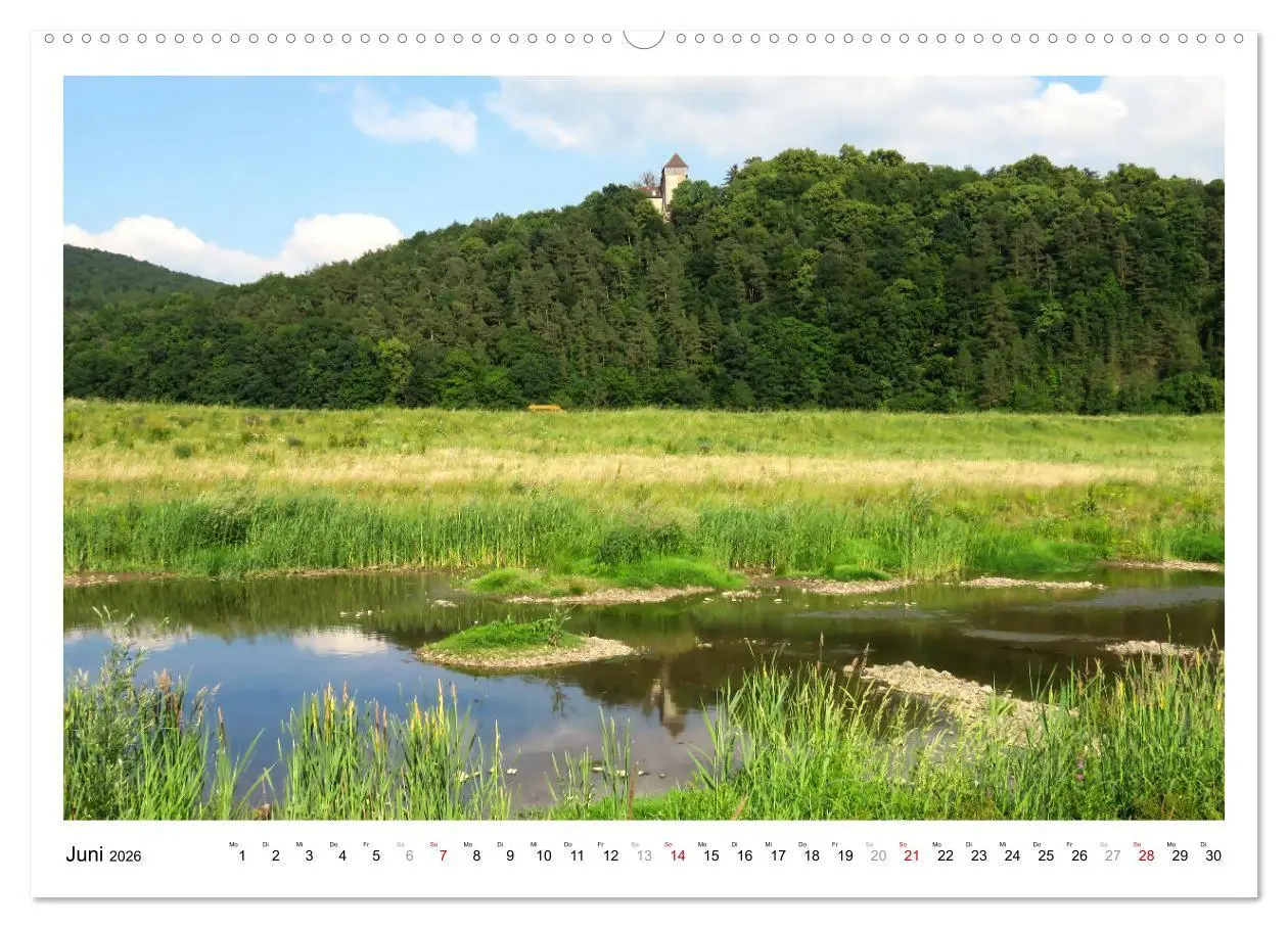 Bild: 9783457448250 | Die Heimat der Frau Holle (hochwertiger Premium Wandkalender 2026...
