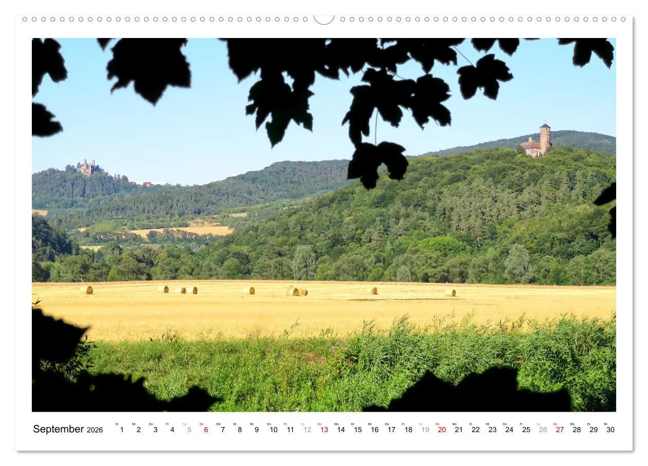 Bild: 9783457448250 | Die Heimat der Frau Holle (hochwertiger Premium Wandkalender 2026...