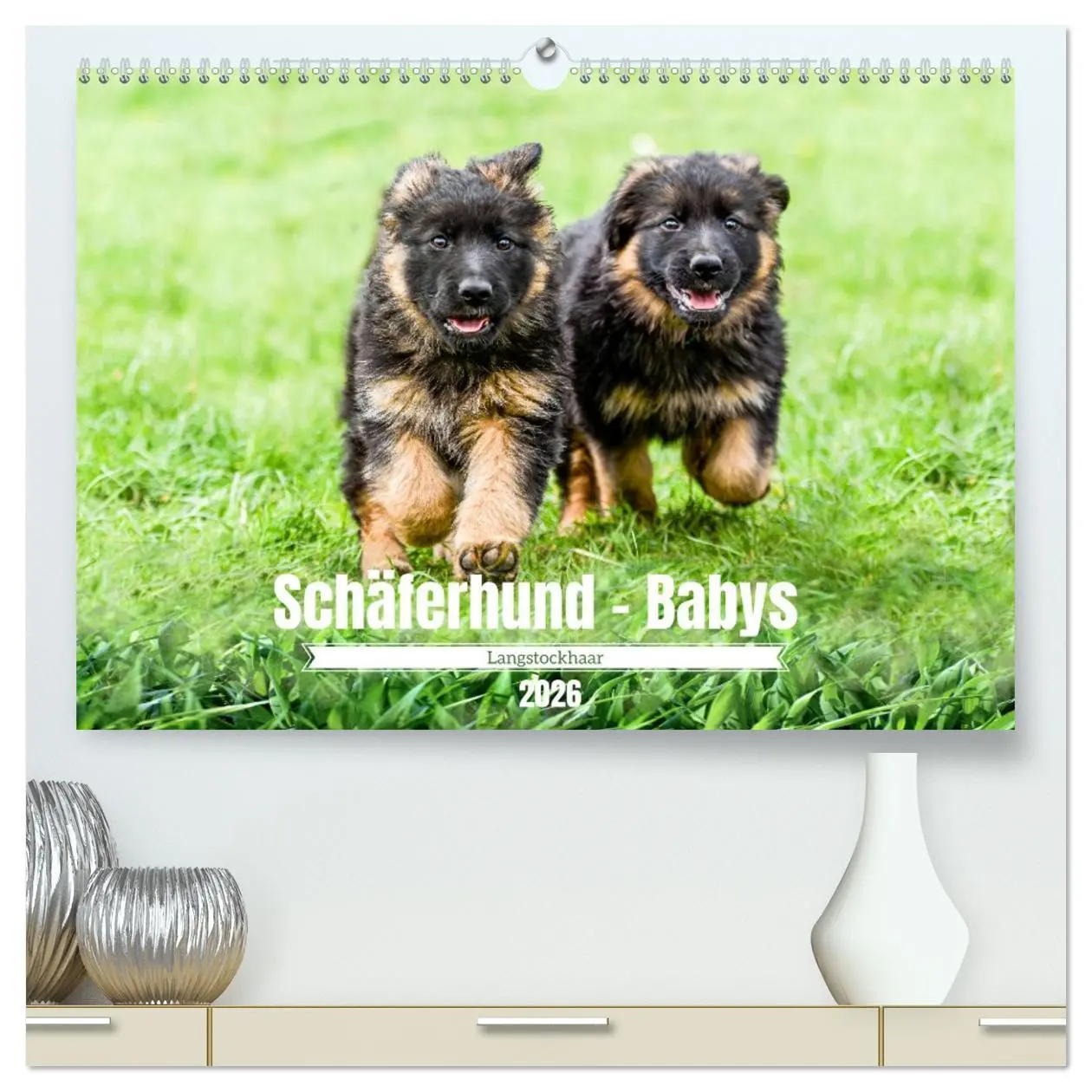 Cover: 9783457518250 | Langstockhaar - Schäferhund - Babys (hochwertiger Premium...