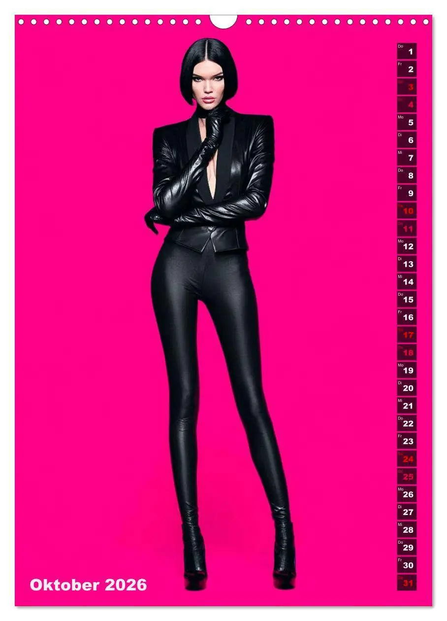 Bild: 9783516538250 | Lack und Leder - The Pink Box (Wandkalender 2026 DIN A3 hoch),...