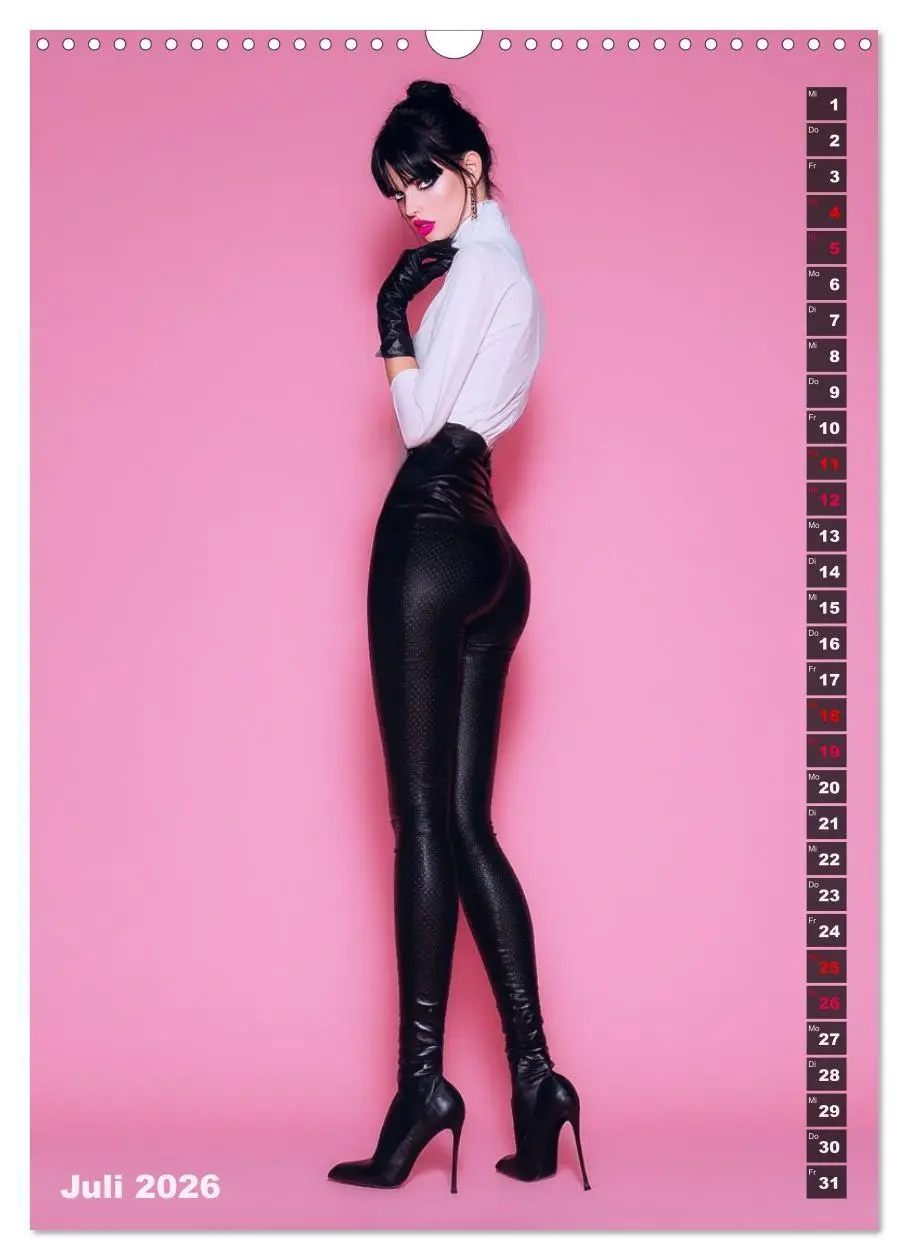 Bild: 9783516538250 | Lack und Leder - The Pink Box (Wandkalender 2026 DIN A3 hoch),...