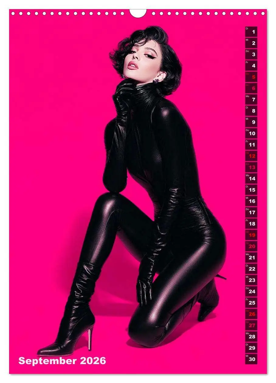 Bild: 9783516538250 | Lack und Leder - The Pink Box (Wandkalender 2026 DIN A3 hoch),...