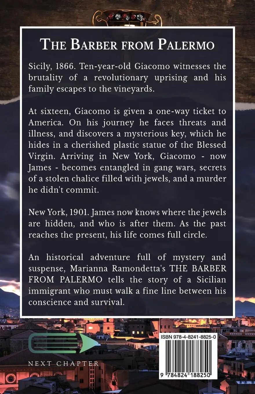Rückseite: 9784824188250 | The Barber from Palermo | Marianna Ramondetta | Taschenbuch | Englisch