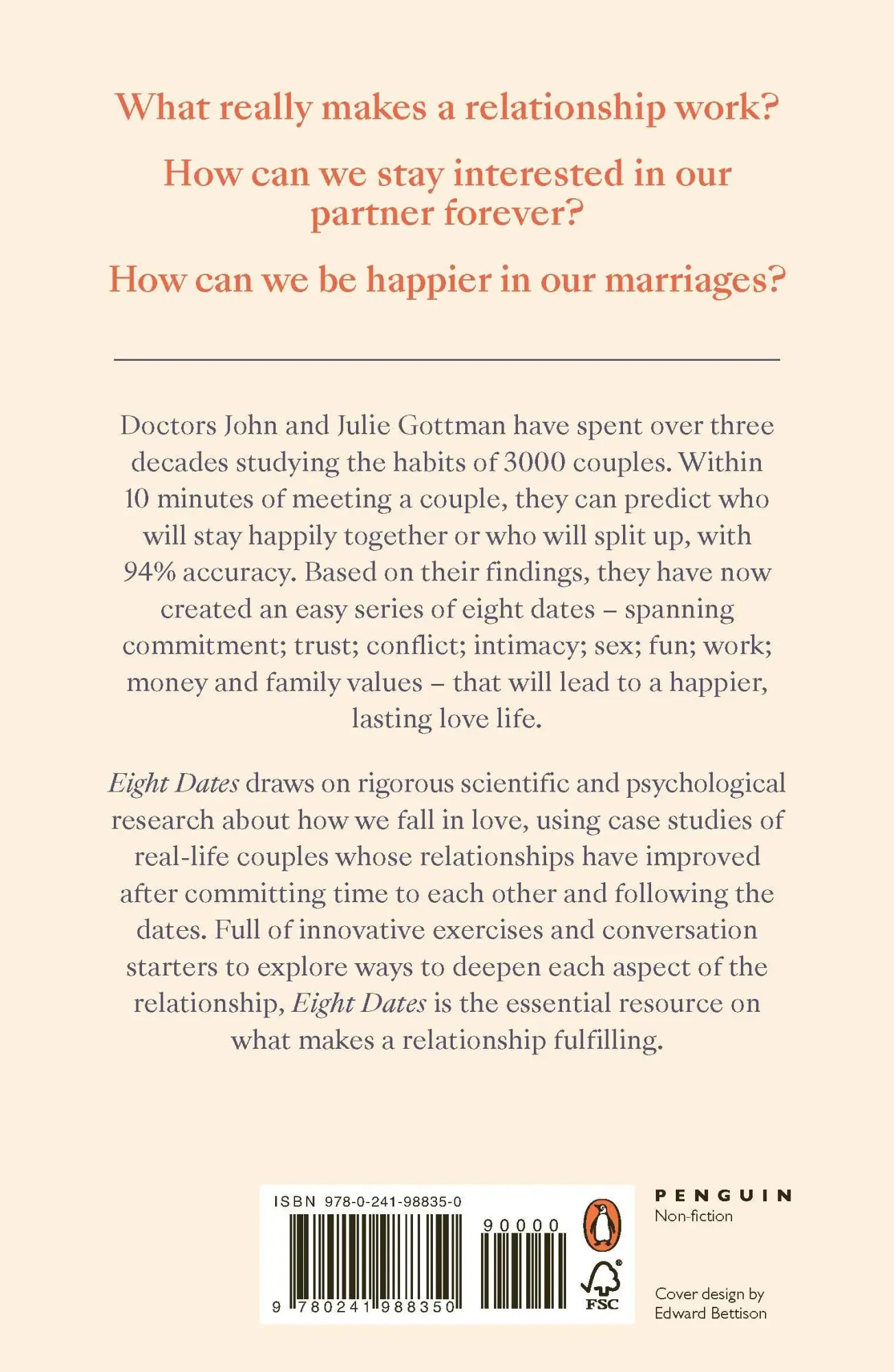 Rückseite: 9780241988350 | Eight Dates | To keep your relationship happy, thriving and lasting