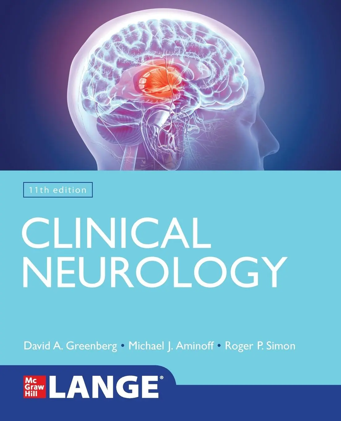 Cover: 9781260458350 | Lange Clinical Neurology, 11th Edition | David Greenberg (u. a.)