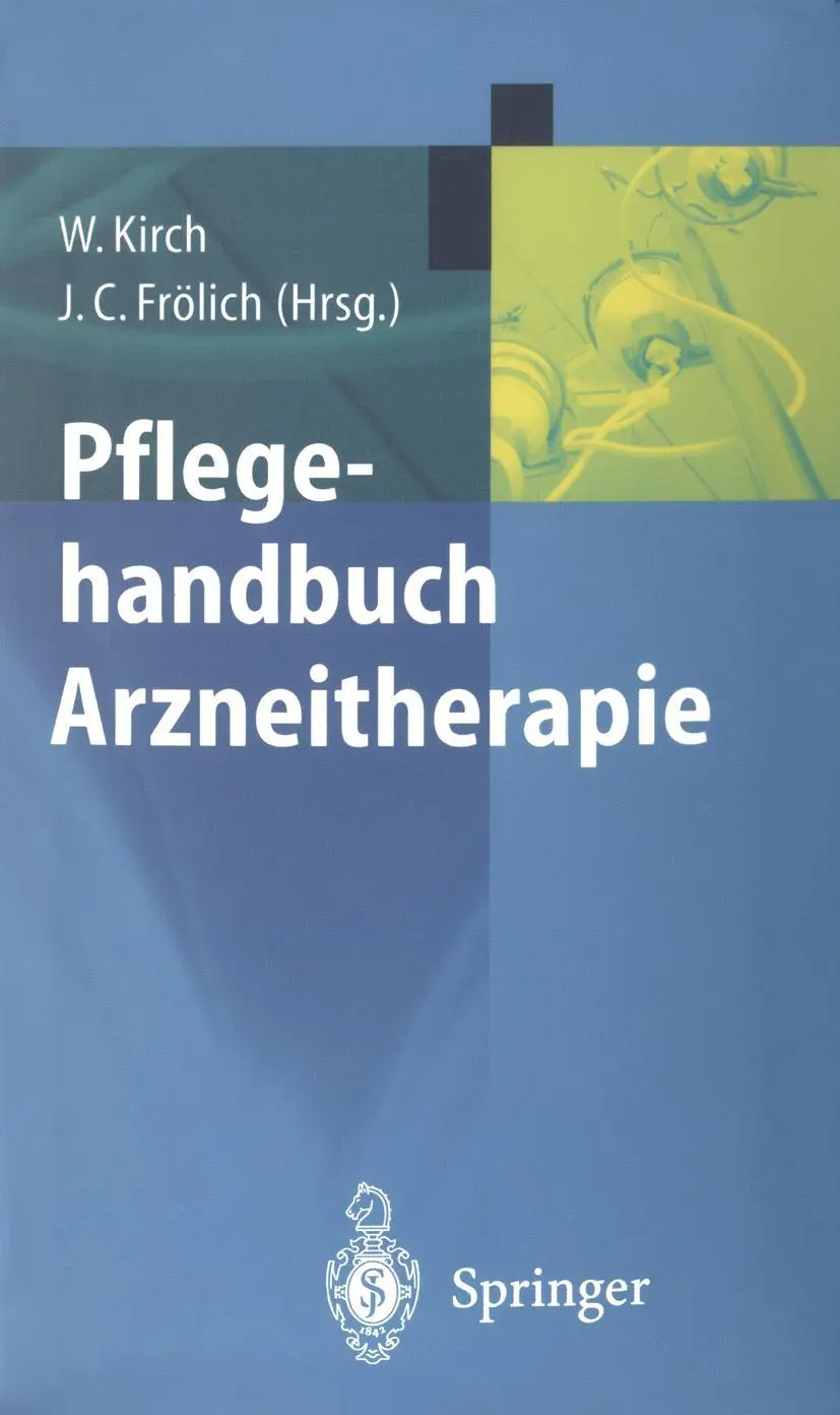 Cover: 9783540428350 | Pflegehandbuch Arzneitherapie | W. Kirch (u. a.) | Taschenbuch | xi Cover: 9783540428350 | Pflegehandbuch Arzneitherapie | W. Kirch (u. a.) | Taschenbuch | xi