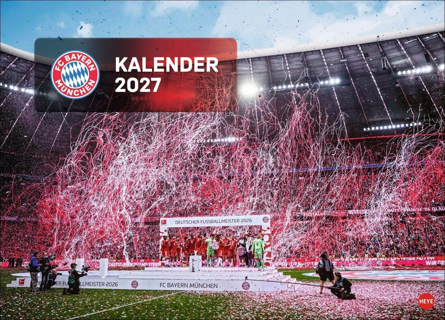 Cover: 9783756418350 | FC Bayern München Edition Kalender 2027 | Kalender | 14 S. | Deutsch
