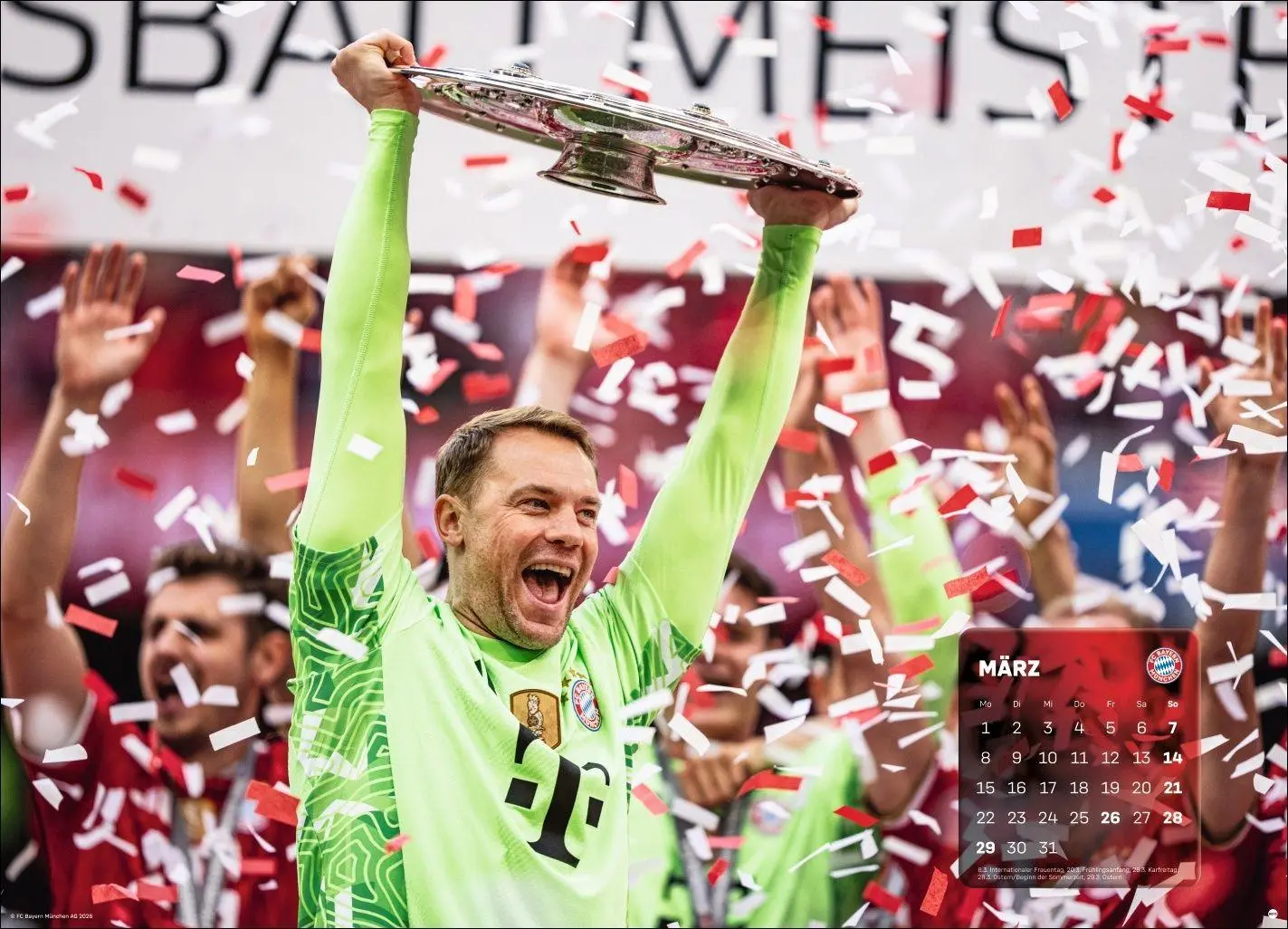 Bild: 9783756418350 | FC Bayern München Edition Kalender 2027 | Kalender | 14 S. | Deutsch