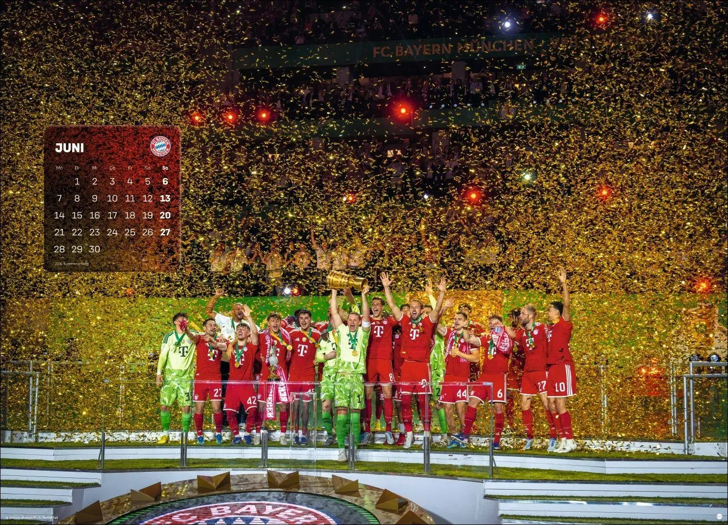 Bild: 9783756418350 | FC Bayern München Edition Kalender 2027 | Kalender | 14 S. | Deutsch