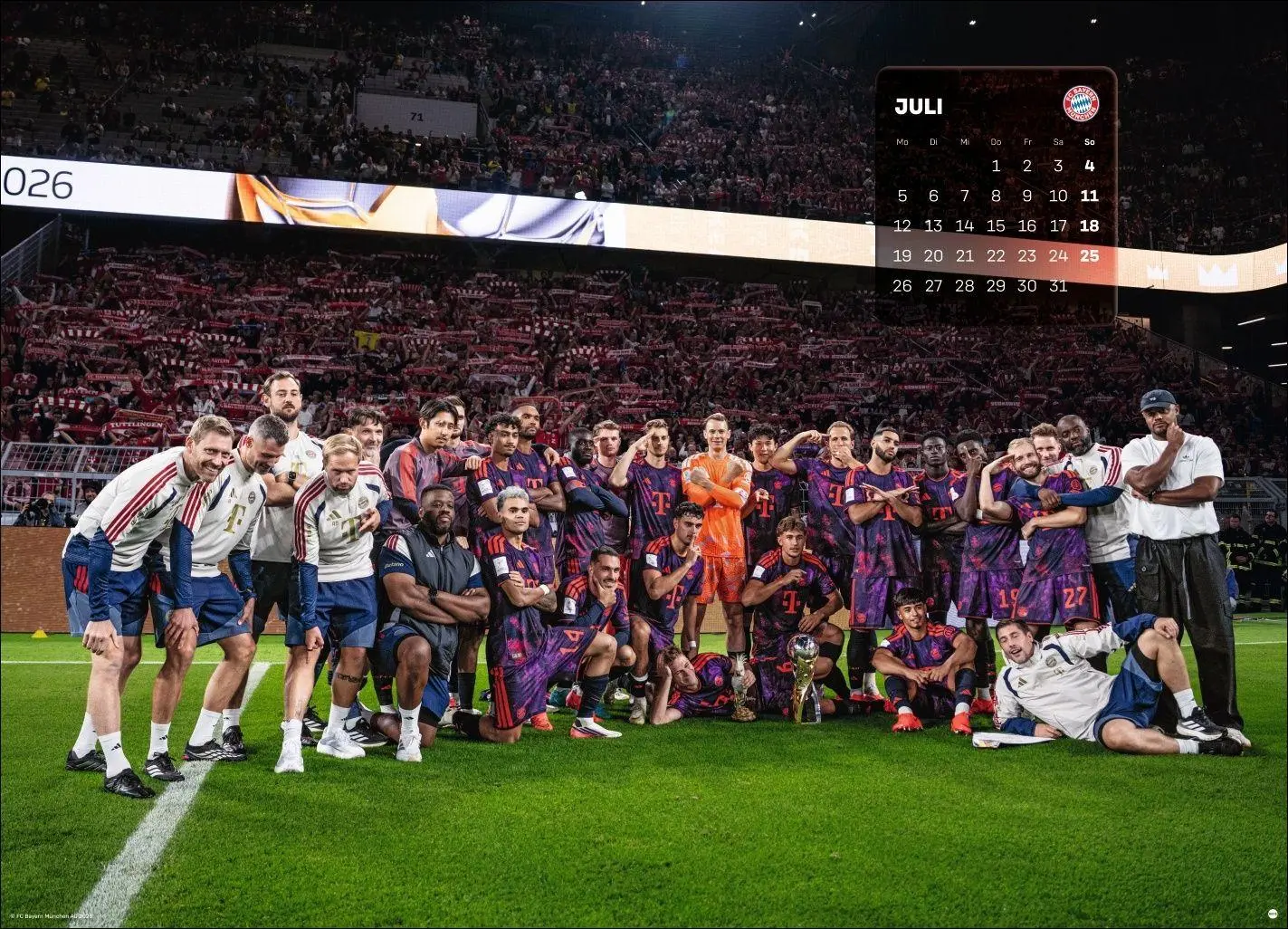 Bild: 9783756418350 | FC Bayern München Edition Kalender 2027 | Kalender | 14 S. | Deutsch