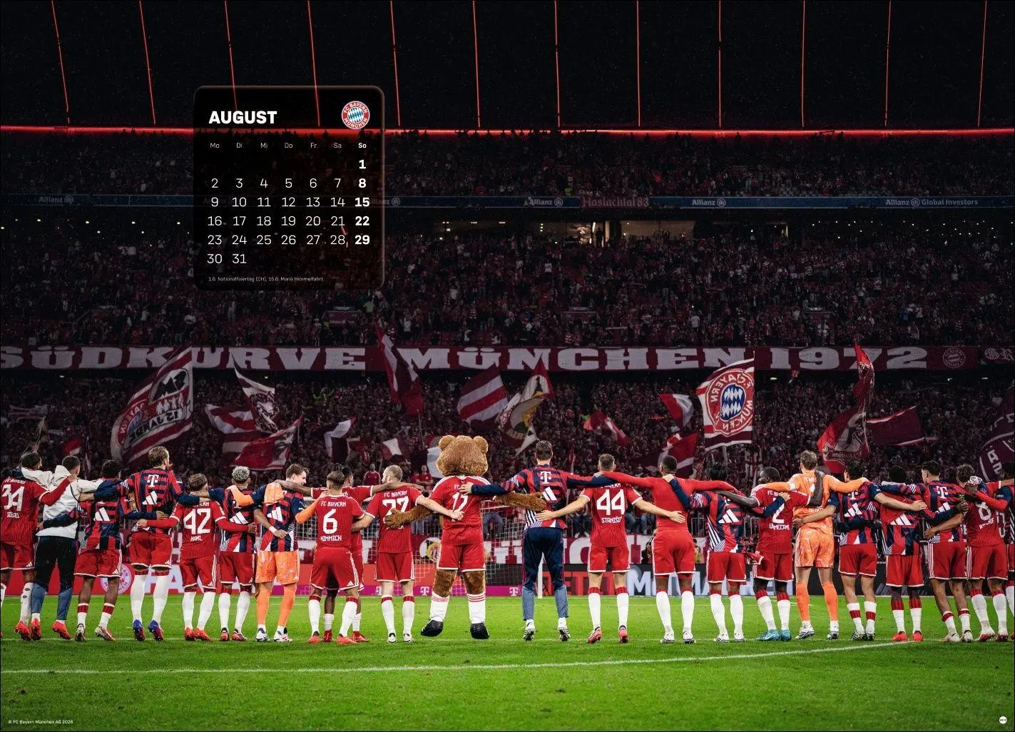 Bild: 9783756418350 | FC Bayern München Edition Kalender 2027 | Kalender | 14 S. | Deutsch