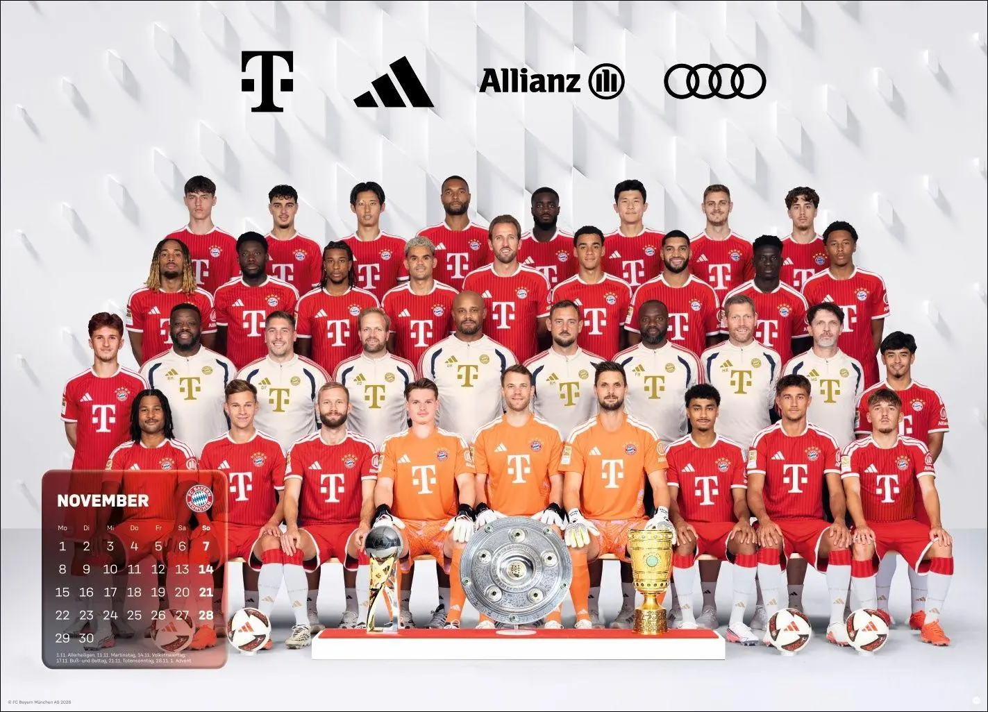 Bild: 9783756418350 | FC Bayern München Edition Kalender 2027 | Kalender | 14 S. | Deutsch
