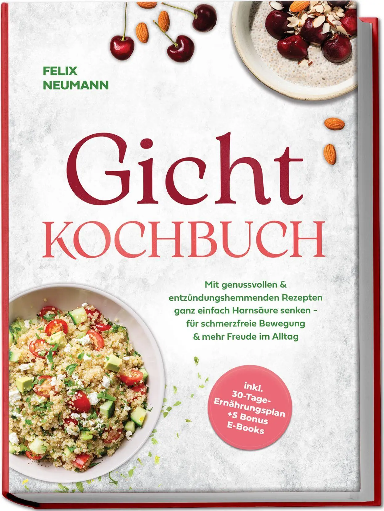 Cover: 9783757648350 | Gicht Kochbuch: Mit genussvollen &amp; entzündungshemmenden Rezepten...