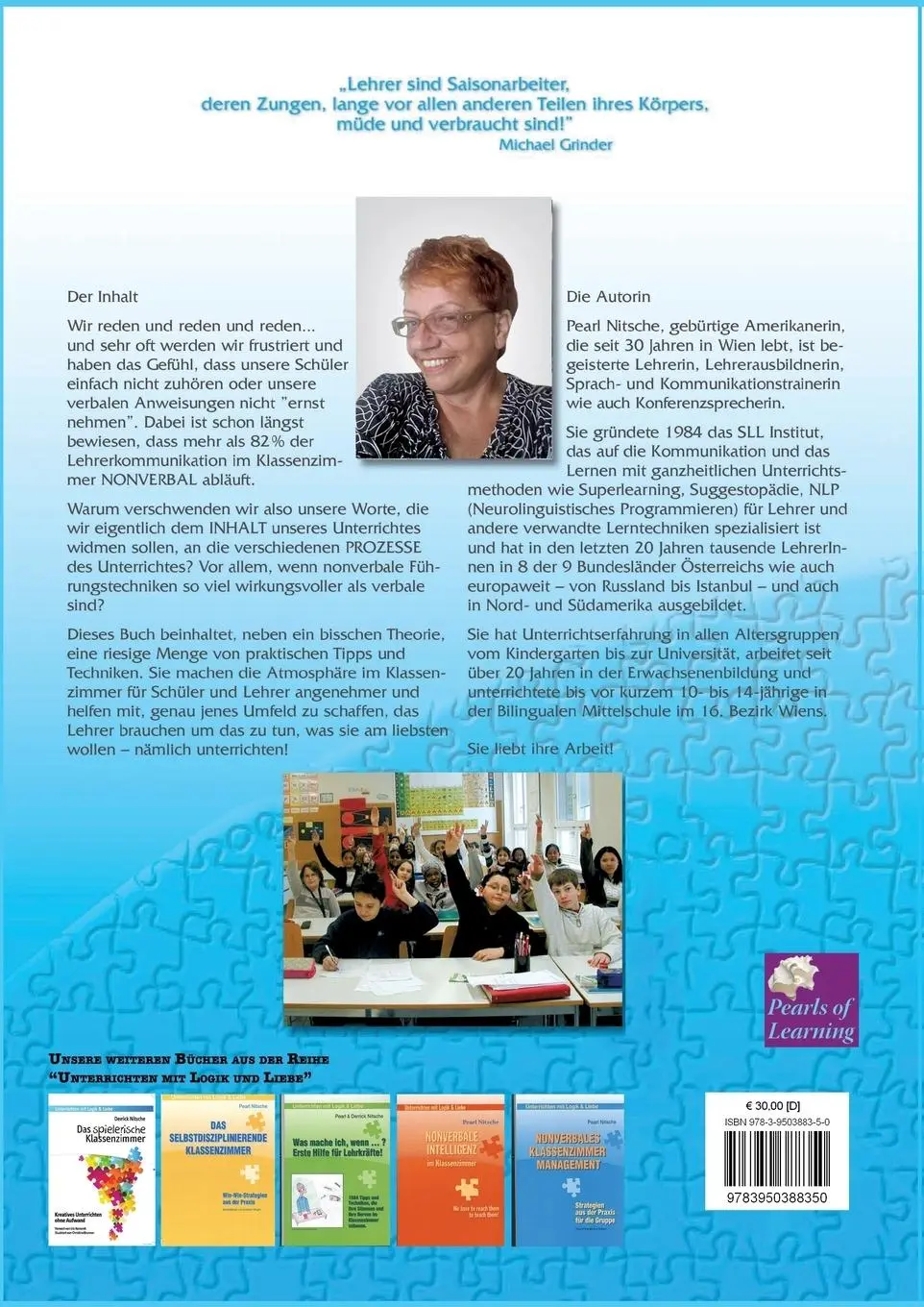 Rückseite: 9783950388350 | Nonverbales Klassenzimmermanagement | Pearl Nitsche | Taschenbuch
