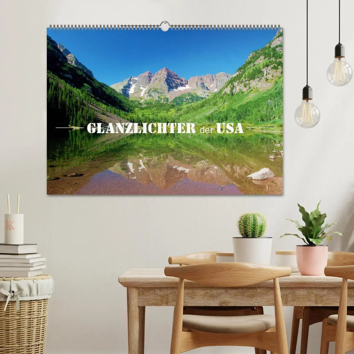 Bild: 9783457808450 | Glanzlichter der USA (Wandkalender 2026 DIN A2 quer), CALVENDO...