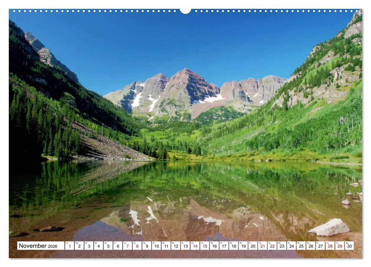 Bild: 9783457808450 | Glanzlichter der USA (Wandkalender 2026 DIN A2 quer), CALVENDO...