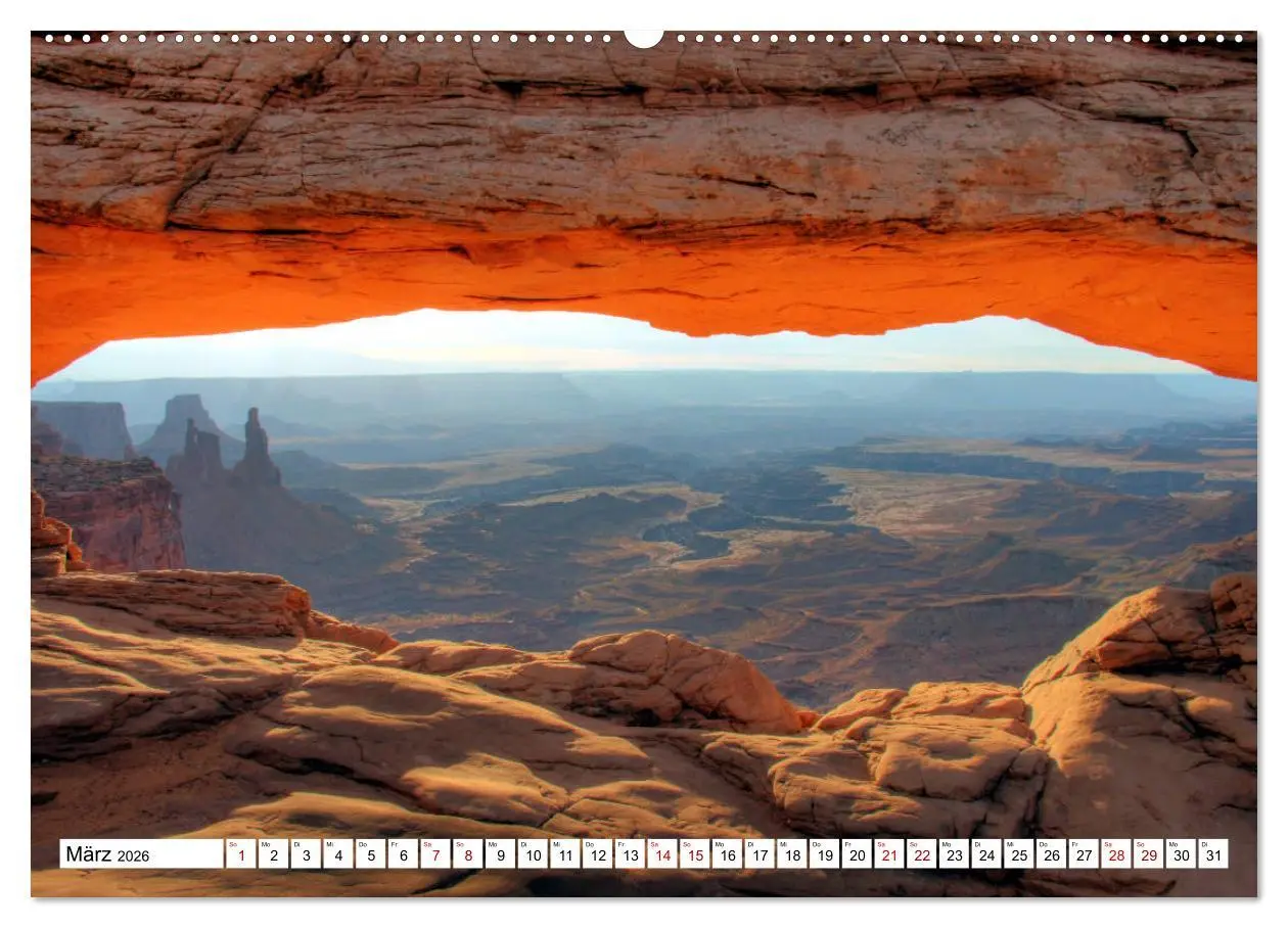 Bild: 9783457808450 | Glanzlichter der USA (Wandkalender 2026 DIN A2 quer), CALVENDO...