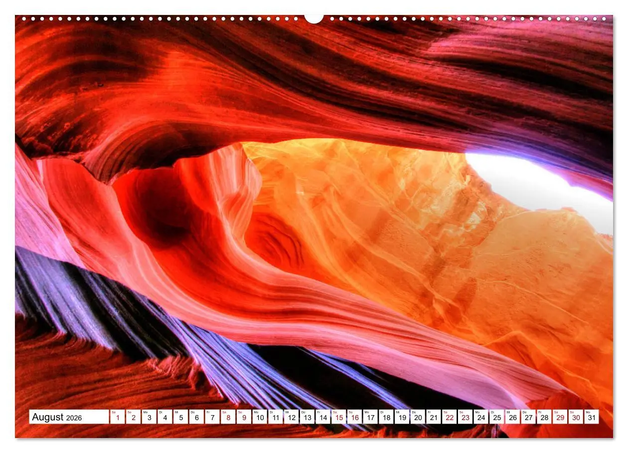 Bild: 9783457808450 | Glanzlichter der USA (Wandkalender 2026 DIN A2 quer), CALVENDO...