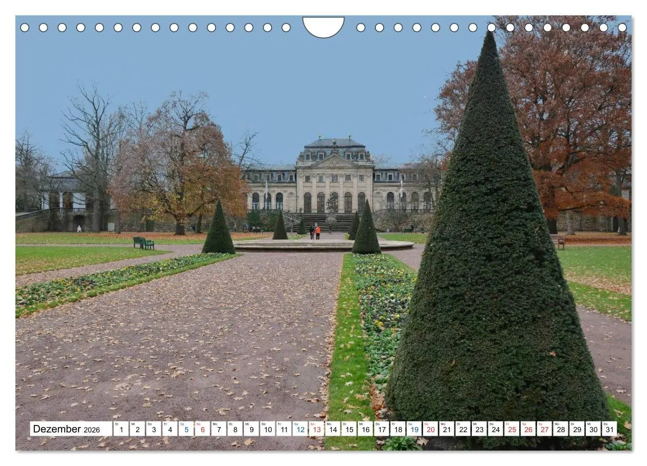 Bild: 9783457978450 | Fulda - die Barockstadt (Wandkalender 2026 DIN A4 quer), CALVENDO...