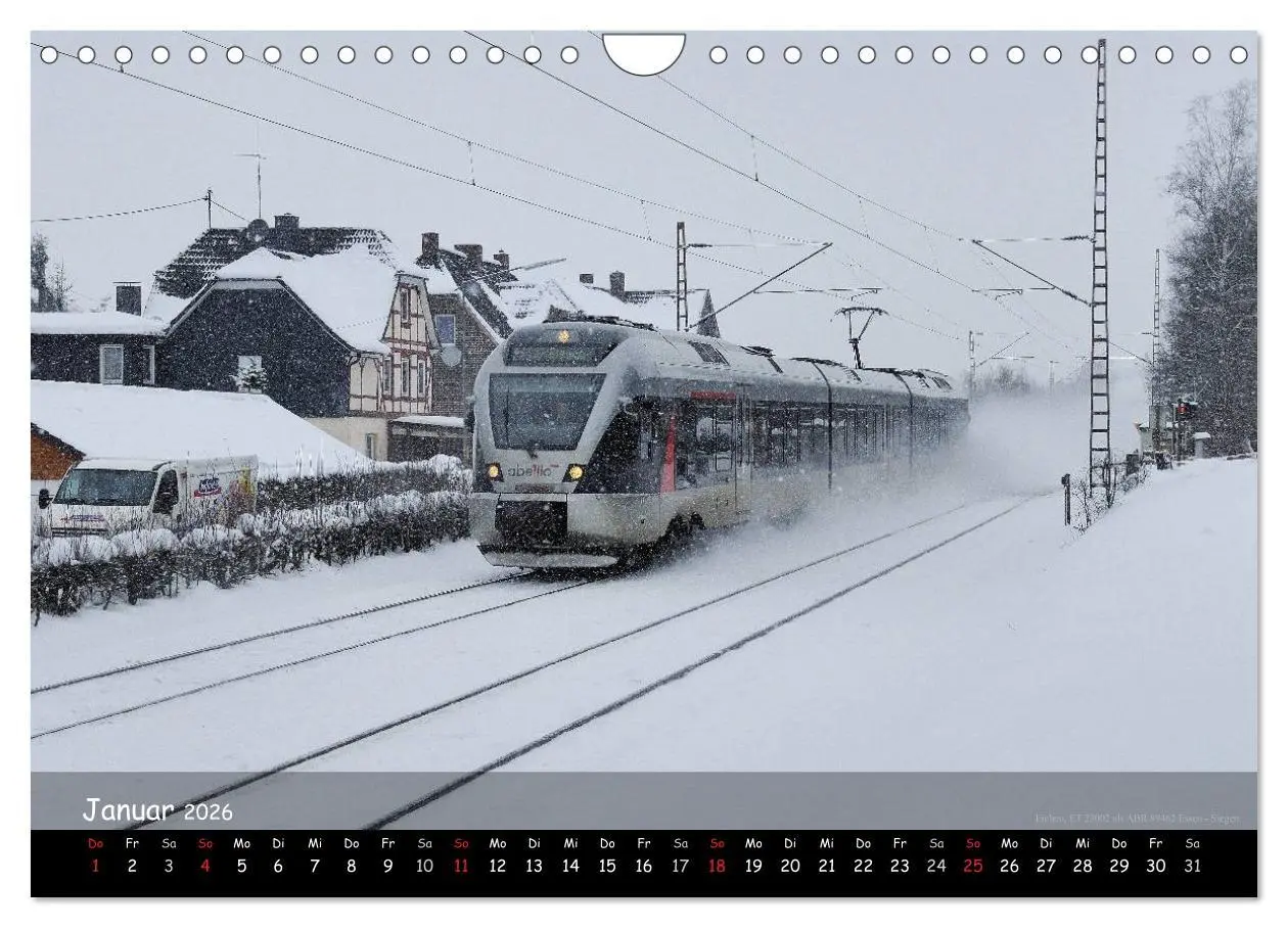 Bild: 9783516068450 | Eisenbahn im Kreis Siegen-Wittgenstein (Wandkalender 2026 DIN A4...