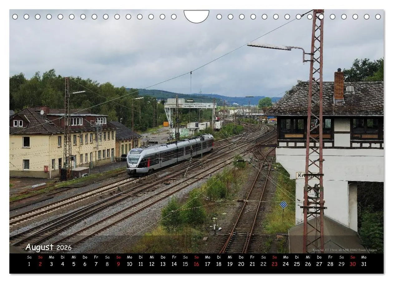 Bild: 9783516068450 | Eisenbahn im Kreis Siegen-Wittgenstein (Wandkalender 2026 DIN A4...