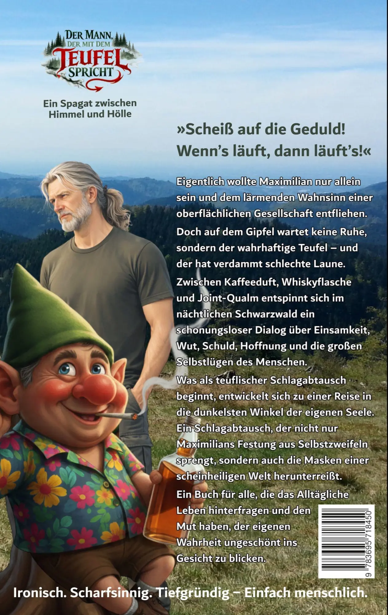 Rückseite: 9783695718450 | Der Mann, der mit dem Teufel spricht | Lutz Kniese | Taschenbuch
