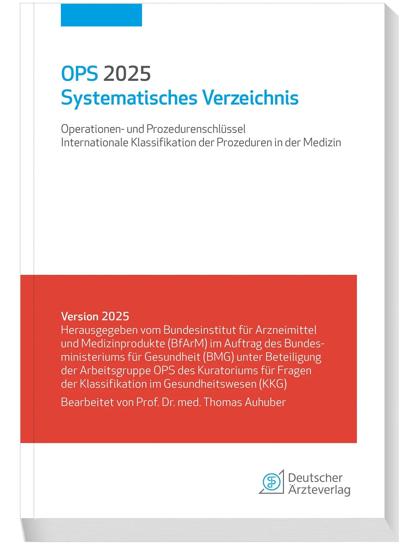Cover: 9783769138450 | OPS 2025 Systematisches Verzeichnis | Taschenbuch | 820 S. | Deutsch